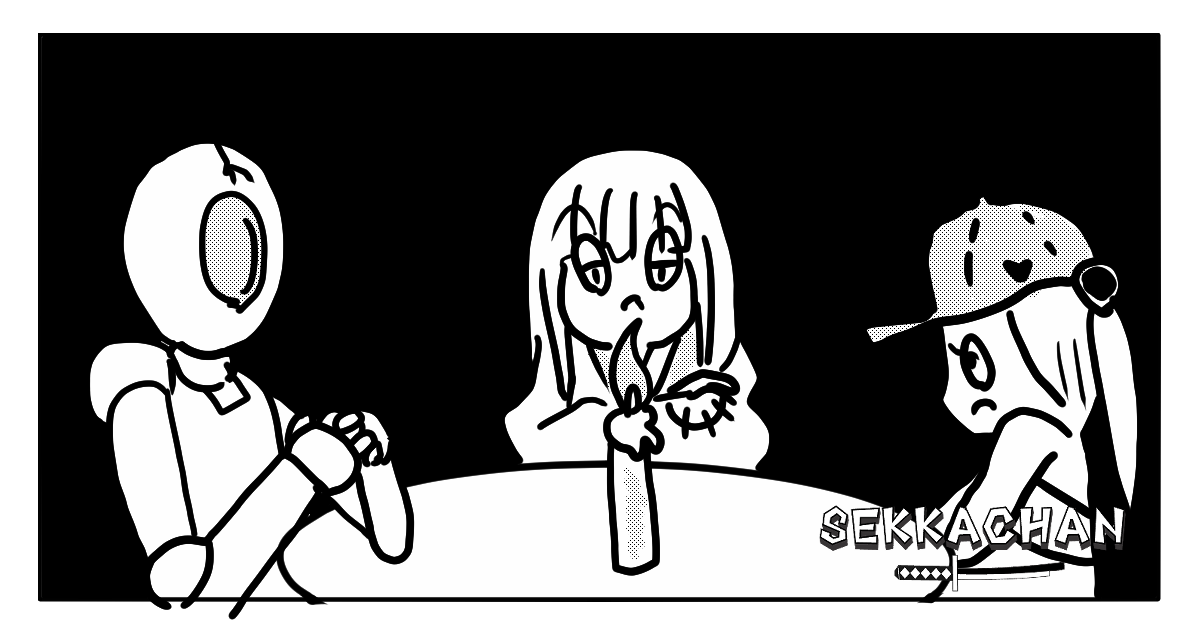 セッカちゃんコンテンツ:Notion編 :暗い部屋でろうそくを見つめる