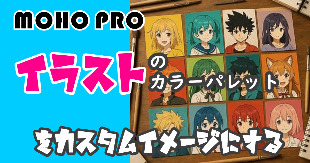 MOHO PRO:パレットをカスタムイメージにする