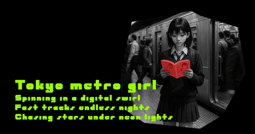 MOHO PRO　MV制作サンプル：東京メトロガール